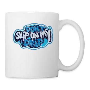 Don't slip on my style Sneaker Head - Mug - white - Right