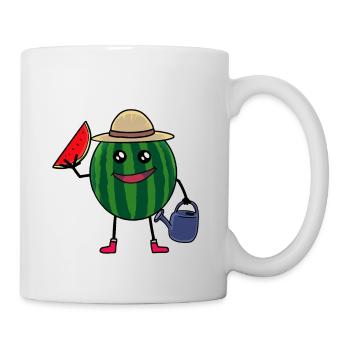 Melons, Gardener, Farmer, Gardening, Hobby Gardener, Fruit - Mug - white - Right
