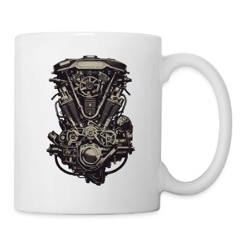 Ingénieur automobile Mécanicien de véhicules à moteur Vintage - Mug blanc - blanc - Droite