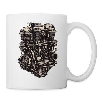 Ingénieur automobile Mécanicien de véhicules à moteur Vintage - Mug blanc - blanc - Droite