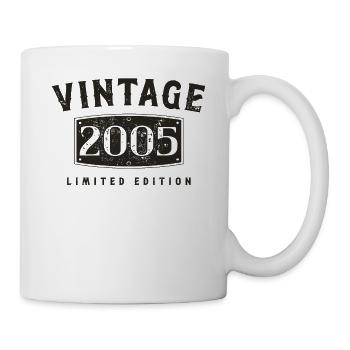Anniversaire 2005 Edition Limitée Millésime 2005 - Mug blanc - blanc - Droite