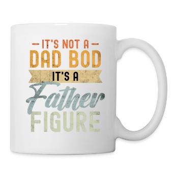 Ce n’est pas un corps de papa, c’est une figure paternelle - Mug blanc - blanc - Droite
