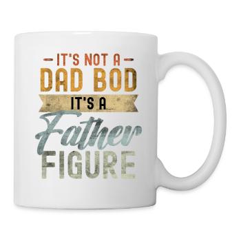Ce n’est pas un corps de papa, c’est une figure paternelle - Mug blanc - blanc - Droite