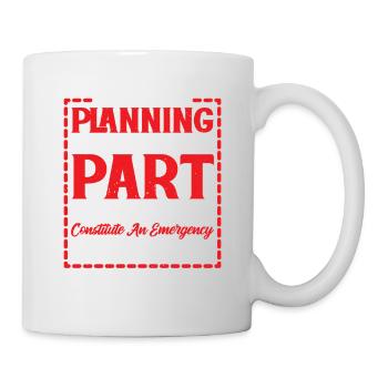 Un manque de planification de votre part ne ... 24 - Mug blanc - blanc - Droite