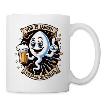 25 years ago, I was the fastest - Mug - white - Right