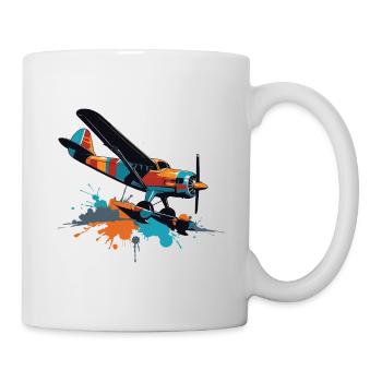 Model Airplane Pilot Airplane Hobby Airplane - Mug - white - Right