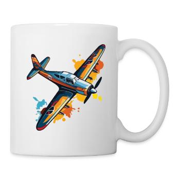 Modèle Avion Pilote Avion Hobby Design - Mug blanc - blanc - Droite