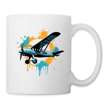 Maquette D’avion Pilote Avion Avion Hobby Design - Mug blanc - blanc - Droite