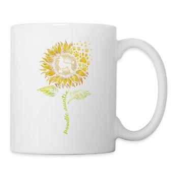 Tante caniche - Mug blanc - blanc - Droite