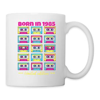 Le meilleur de 1985 classique cassette cadeau original - Mug blanc - blanc - Droite