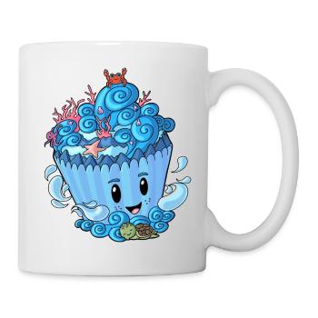 Sea Cupcake - Tasse - Weiß - Rechts