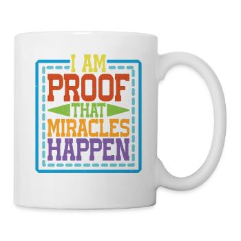 I Am Proof That Miracles Happen 9 - Mug - white - Right