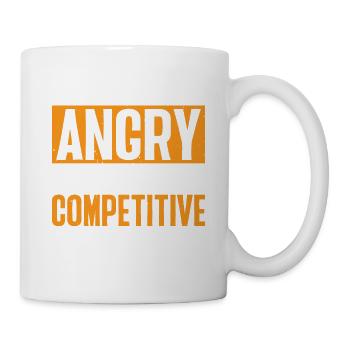 I'm Not Angry I'm Just Competitive 7 - Tasse - Weiß - Rechts