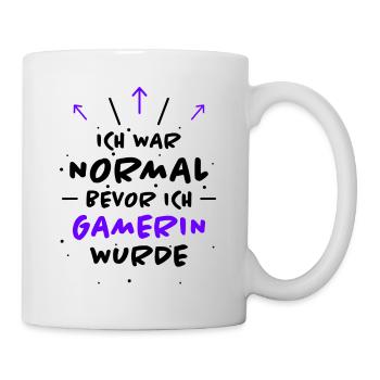 Gamerin Spruch Videospiel Sprüche Gamerin Geschenk - Tasse - Weiß - Rechts