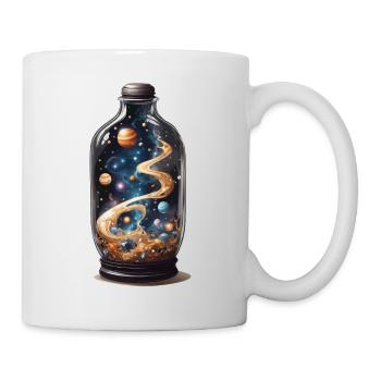 Outer Space in Bottle Boho Esthétique Streetwear - Mug blanc - blanc - Droite