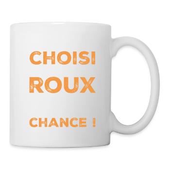 Red Humor Luck Zitat - Tasse - Weiß - Rechts
