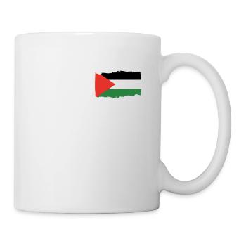 Palestine libre Gaza Drapeau arabe Liberté - Mug blanc - blanc - Droite