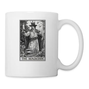 Tarotkarte The Magician Der Magier - Tasse - Weiß - Rechts