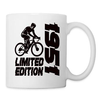 Édition limitée 1951 Bicyclette en édition limitée - Mug blanc - blanc - Droite
