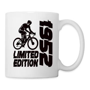 Limited Edition 1952 Limited Edition Fahrrad - Tasse - Weiß - Rechts