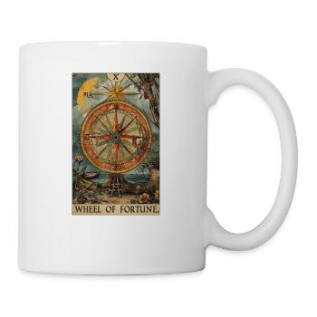 Tarot Card Wheel of Fortune Wheel of Fortune - Mug - white - Right