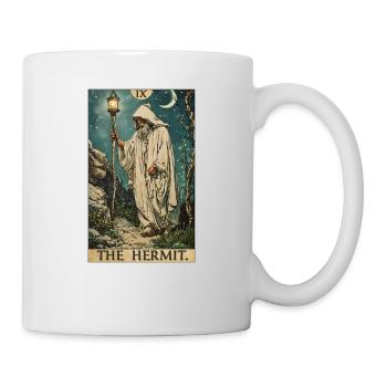 Carte de Tarot Carte de Tarot L’Ermite L’Ermite - Mug blanc - blanc - Droite