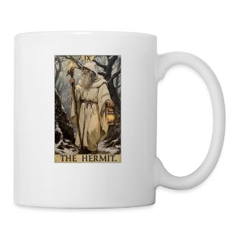 Carte de Tarot Carte de Tarot L’Ermite L’Ermite - Mug blanc - blanc - Droite