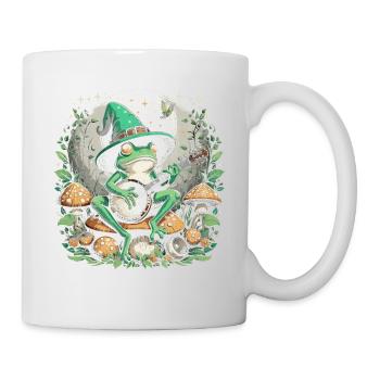 Cottagecore Aesthetic Frog - Mug - white - Right
