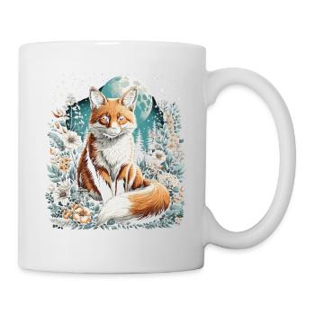 Cottagecore Aesthetic Fox - Mug - white - Right