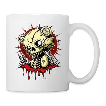 Teddy Skull // Skull Cuddly Toy FS0018 - Mug - white - Right