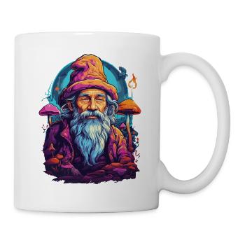 Vivid Colors Music Festival Forest Mushrooms - Mug - white - Right