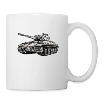 German tanks armored weapon of the WW2 soldiers - Mug - white - Right