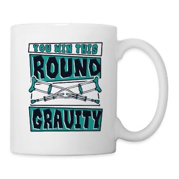 Vous gagnez ce tour Gravity Broken Bone Surgeon - Mug blanc - blanc - Droite