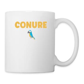 Conure Mère Pour Les Amateurs De Perroquets - Mug blanc - blanc - Droite