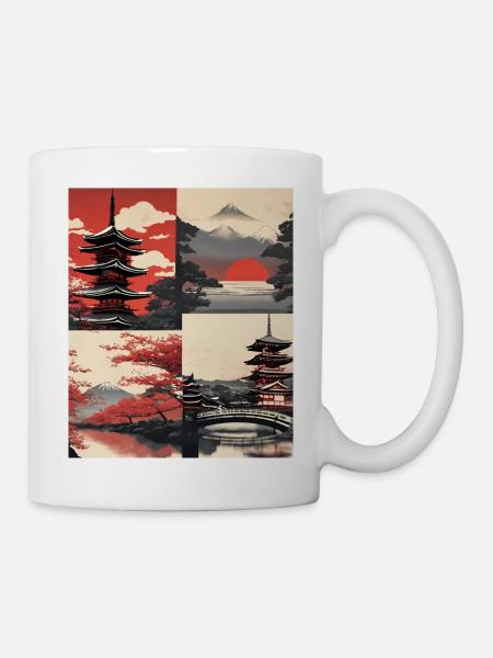 Japan Feelings - Tasse - Weiß