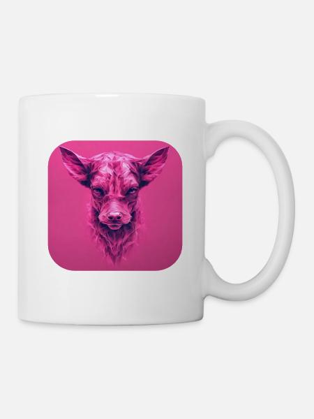 Scary Dog - Tasse - Weiß