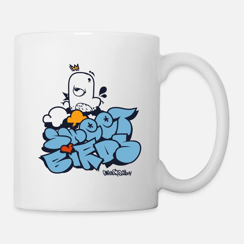 sweet birds - Tasse - Weiß