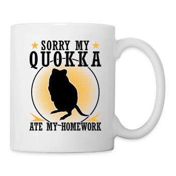 Quokka has eaten homework Quokka - Mug - white - Right