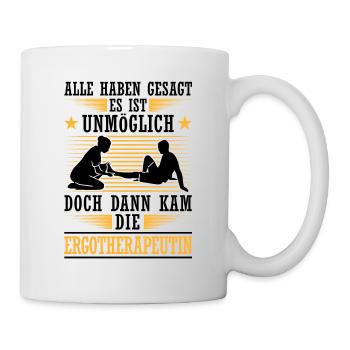 Then came the occupational therapist occupational therapy - Mug - white - Right