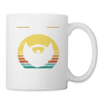 Beards Sayings For Men Bearded Father - Mug - white - Right