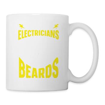 Beards Sayings For Men Bearded Father - Mug - white - Right