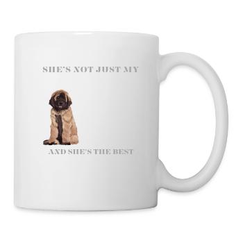 Leonberger dog best part of me - Mug - white - Right