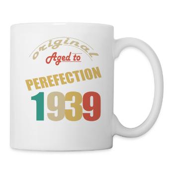 J’ai 85 ans | Je suis né en 1939 - birth - Mug blanc - blanc - Droite