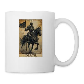 Tarotkarten Tarotkarte Death Tod - Tasse - Weiß - Rechts