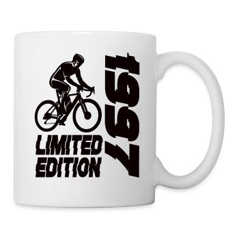 Limited Edition 1997 Limited Edition Fahrrad - Tasse - Weiß - Rechts