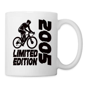 Limited Edition 2005 Limited Edition Fahrrad - Tasse - Weiß - Rechts