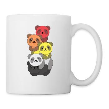 Lithsexual Flag Pride LGBTQ Cute Panda - Mug - white - Right