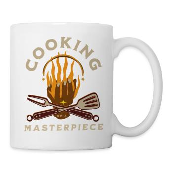 Kitchen Chef Cook Culinary Gourmet Cooking Food - Mug - white - Right