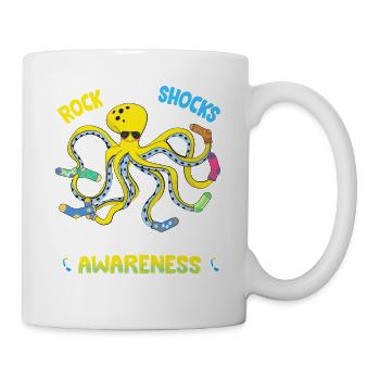 Down-Syndrom Bewusstsein Oktopus Rock Your Sock - Tasse - Weiß - Rechts