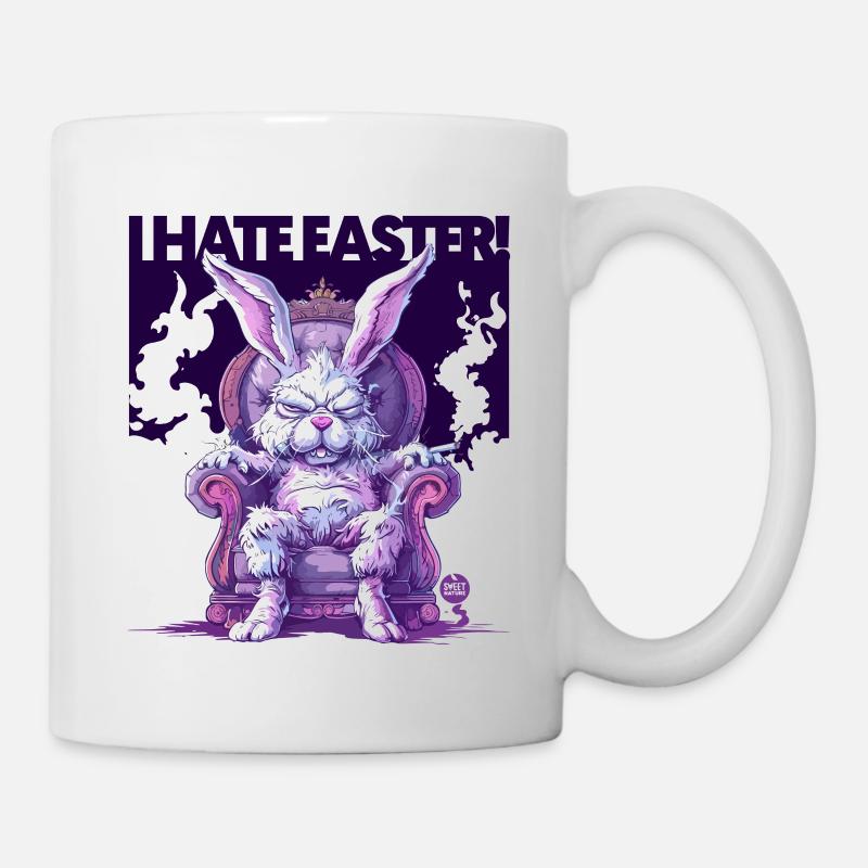ICH HASSE Ostern 2! - Tasse - Weiß